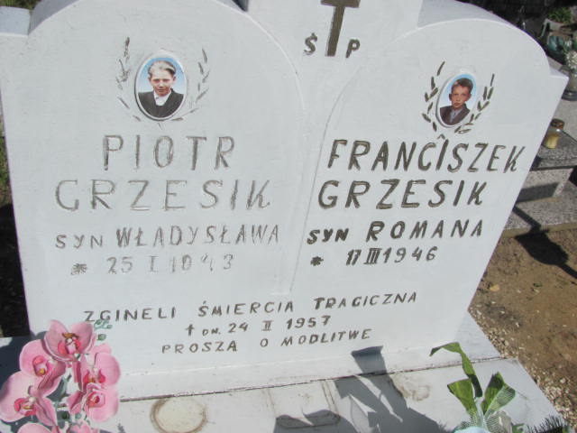 Franciszek Grzesik 1946 Warta Bolesławiecka - Grobonet - Wyszukiwarka osób pochowanych
